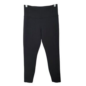 Athleta Delancey Herringbone Tight High-Waisted Leggings Size XSP Black Pockets
